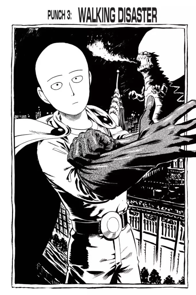 one punch man ch3 page01